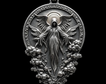 Lucifer Sterling Silver Pendant: Handmade Gnostic Gothic Necklace