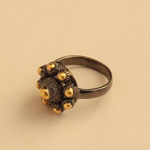 Handmade 925 Sterling Silver Ring: Orientalist Design