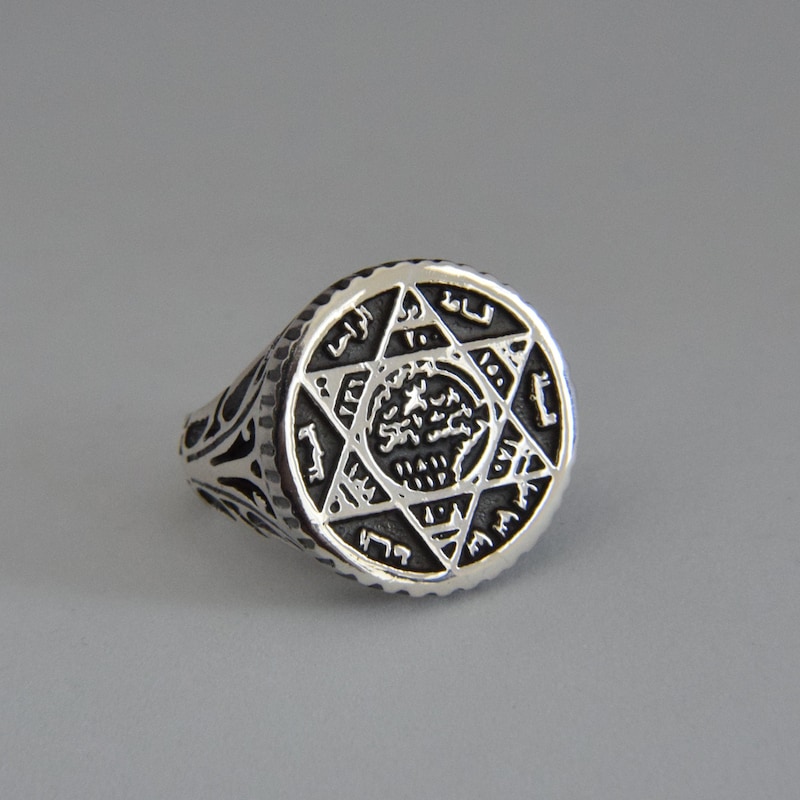 Seal of Solomon Ring - Etsy