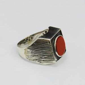 Handmade 925 Sterling Silver Men&#39;s Ring, Silver Ring, Rings for Men, Gift for Him, Men&#39;s Silver Ring, Handmade Ring, Rings Men, Orientalist