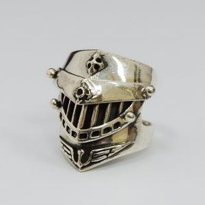Chevalier 925 Sterling Silver Handmade Men&#39;s Ring, Silver Ring, Rings for Men, Men&#39;s Silver Ring, Handmade Ring, Rings Men, Orientalist