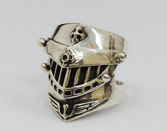 Handmade Chevalier 925 Sterling Silver Men's Ring