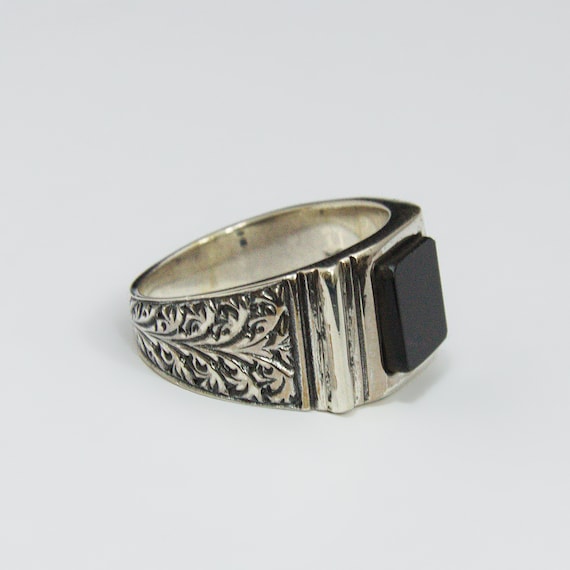 Handmade 925 Sterling Silver Men's Ring Silver Ring | Etsy