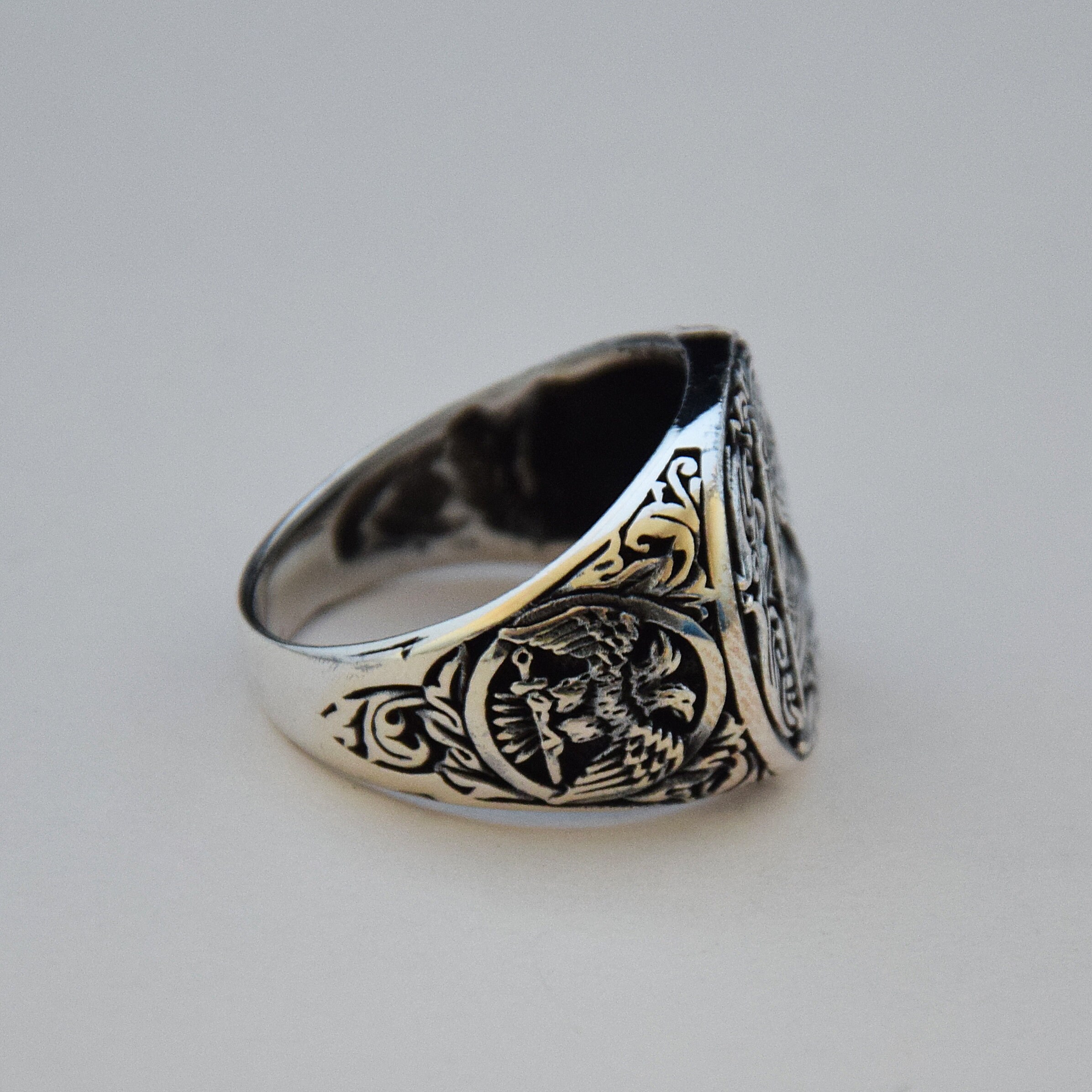 BySilverStone - Sterling Silver Masonic Ring
