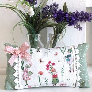 Lavender pillow spring, flowers for you, scented pillow image 1