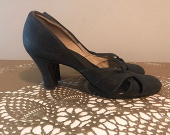 1930s Ladies Shoes Etsy