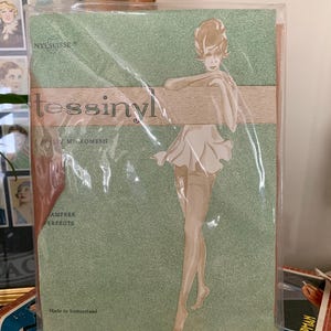 vintage seam free stocking 1960s