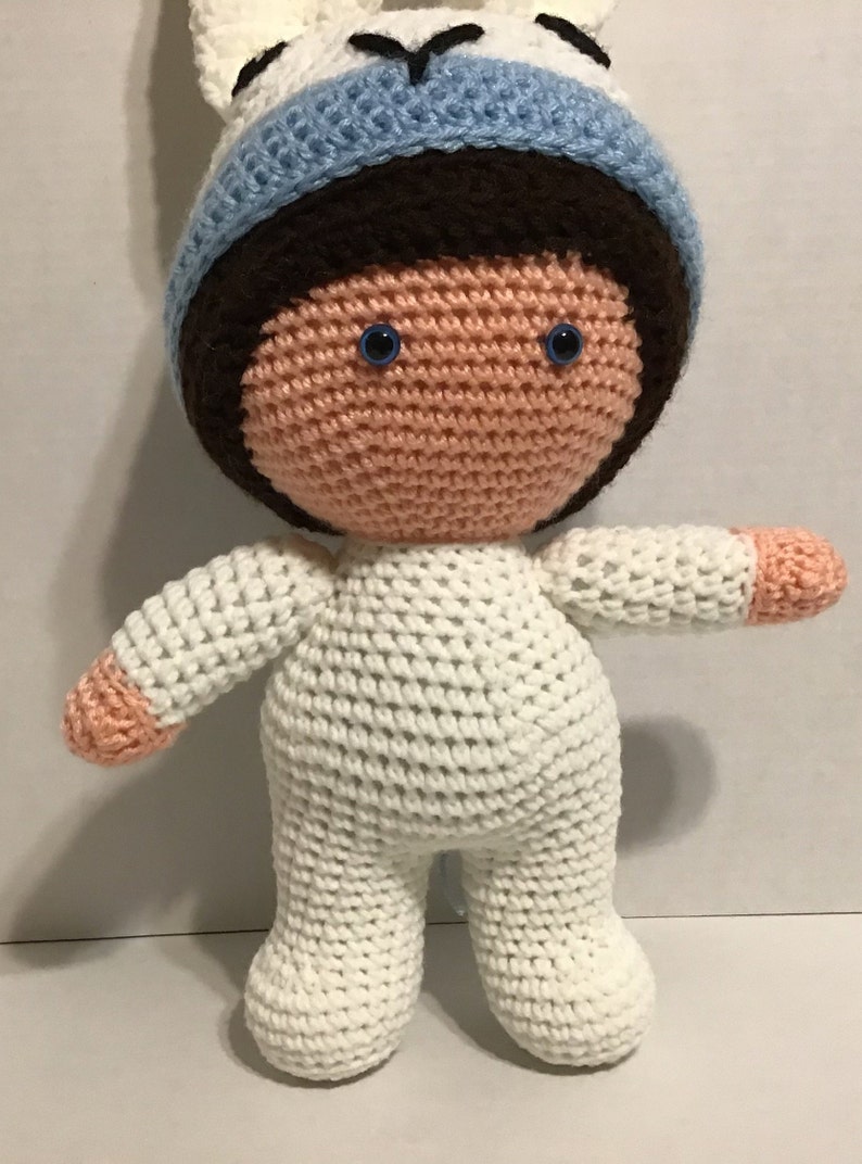 crochet boy doll
