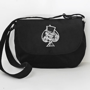 Schultertasche, tasche gothic, punk rock,  Schädel , Gothic stil, handtasche