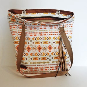 Boho bag, ethnic bag, hippie bag, aztec bag,  multicolor bag, hobo bag, vegan bag