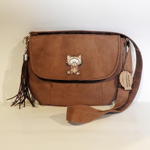 Sac besace chat