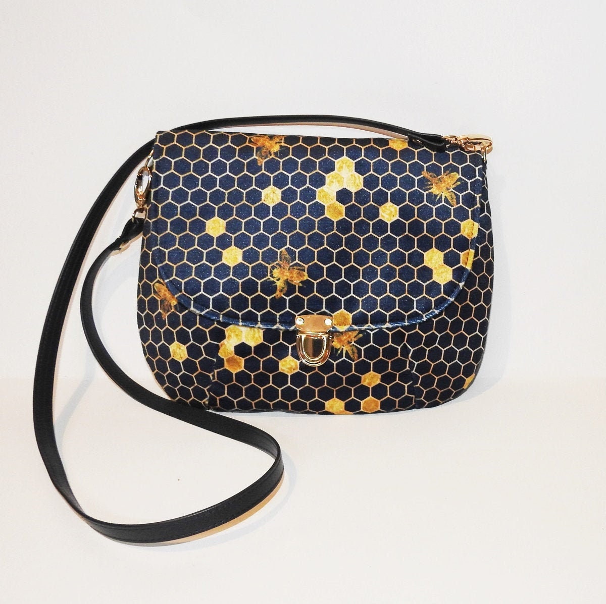 Geometrische patroon postman/cocktail tas losse/honingraat tas/
