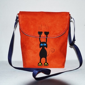 Un sac messager avec un chaton pour une fille