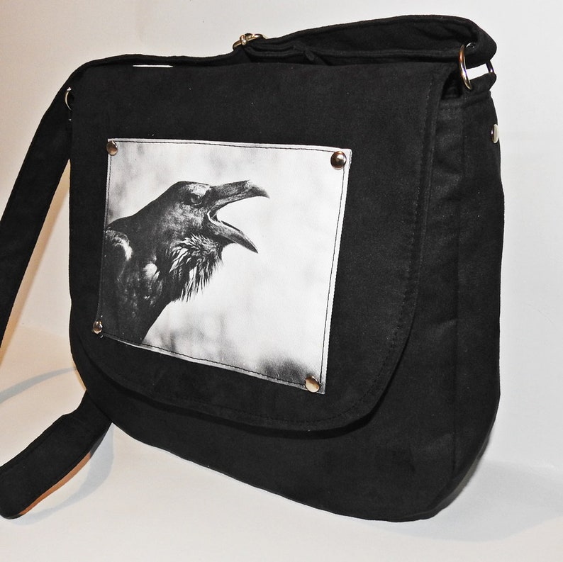 Raven purse gothic purse crossbody bag crossbody purse Etsy
