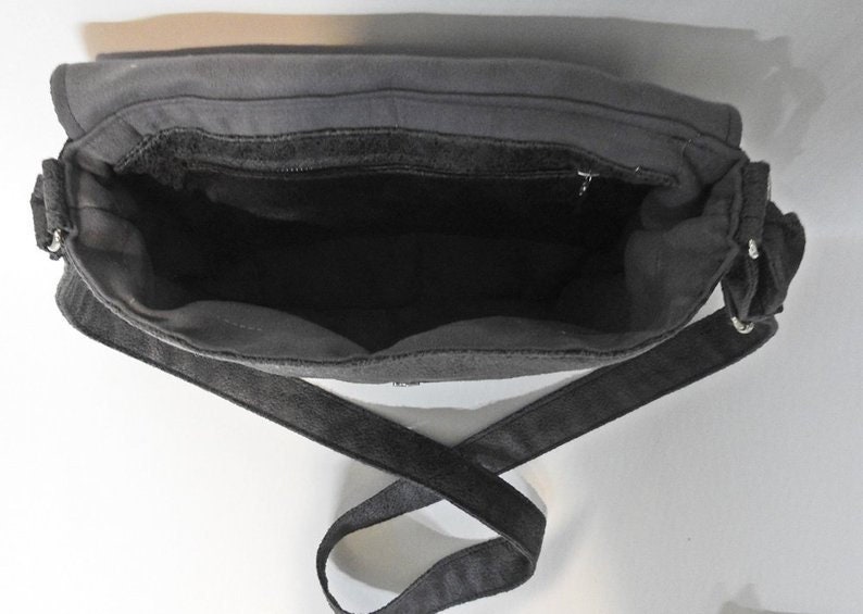 Crossbody Navy Blue Bag RAVEN / Purse With Raven / Raven Purse Etsy