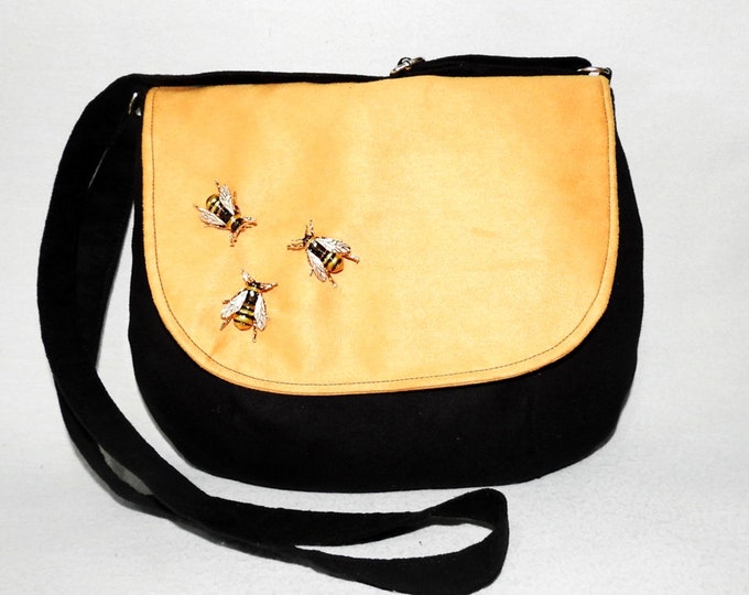 Crossbody Bag/ Insect Bag / Insect Purse / Bees Purse / Bag With Bees