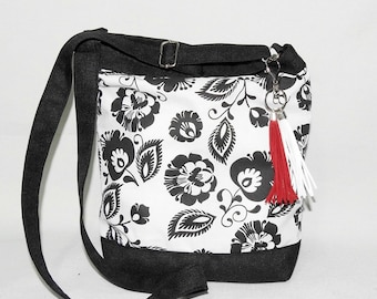 Crossbody bag ethno boho  Polish folk / polish ethnic  pattern / polish folk pattern/ crossbody ethno purse