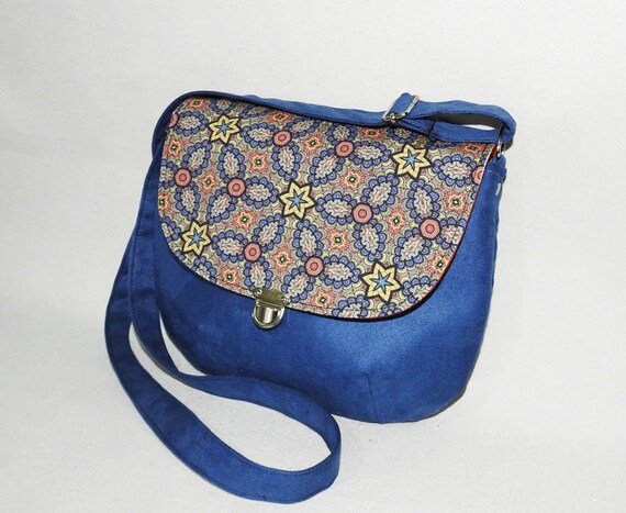 Kids Crossbody Messenger Shoulder Bag,Oriental Art Style Mandala Motifs Vintage Design Tribal Inspirations 