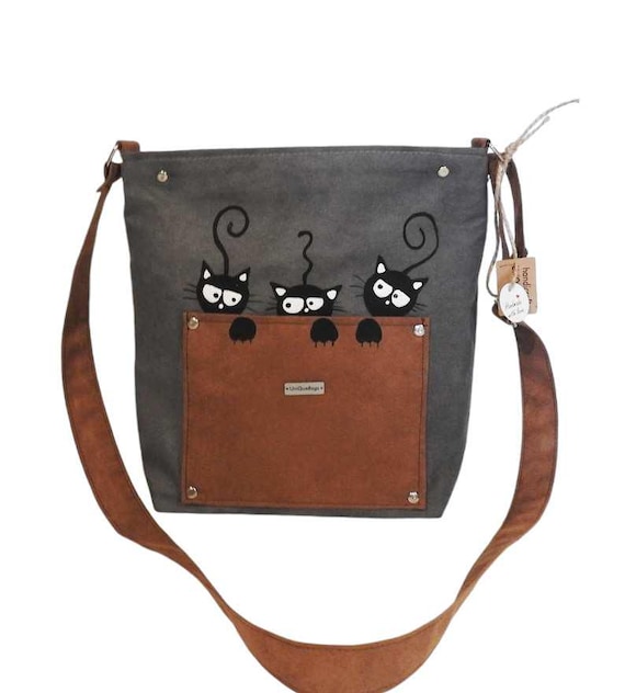 Sac Banane Enfant En Forme De Chat Pailleté - Portefeuille à Bandoulière Réglable Pour Fille - Violet - 5