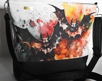 Bats bag, Vampire bag, demon bag, gothic bag,