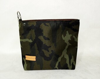 Trousse cosmétique camouflage militaire imperméable XXL