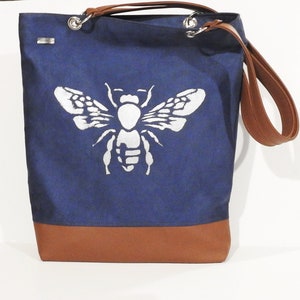 Ethno Umhängetasche / Boho Tasche, Quastentasche, braune Umhängetasche