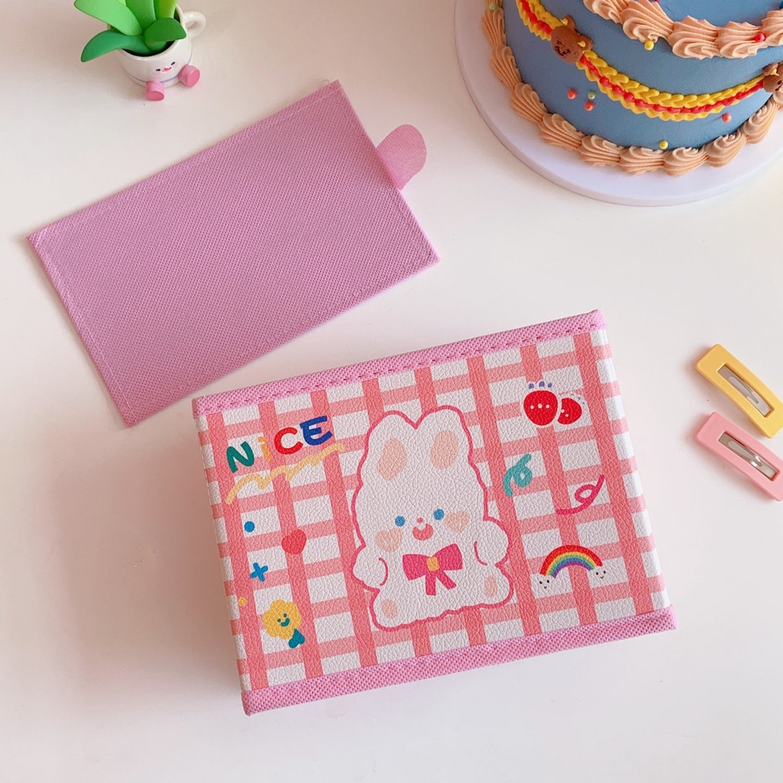 Kawaii Stationery Storage Box Kawaii Office Supplies Etsy