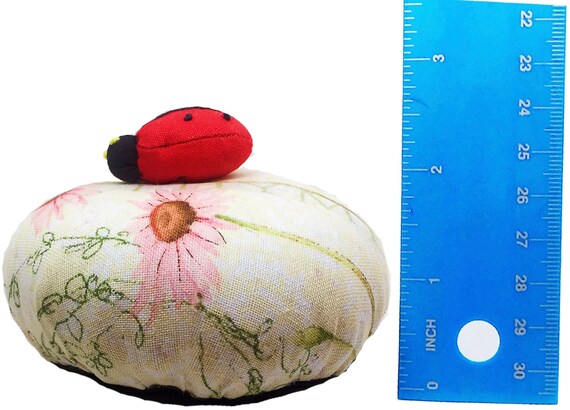 PeavyTailor Emery Pin Cushion 10oz Extra Large Keep Needles Clean and Sharp Needle Storage Organizer Snails Orange