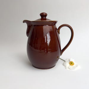 Vintage Denby Stoneware Coffee Pot Made in England