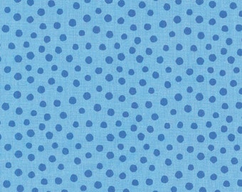 Tissus Westphalie * ligne jeune * pois bleu clair * tissu pour enfants * coton