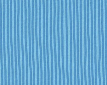 Westphalia fabrics * young line * light blue stripes * children's fabric * cotton