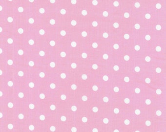 Westfalenstoffe * Capri * rosa Dots *  Kinderstoff *Baumwolle