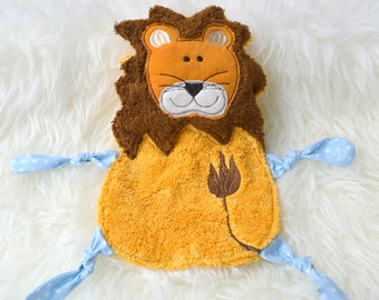 ITH lion embroidery file 18 x 30 cm