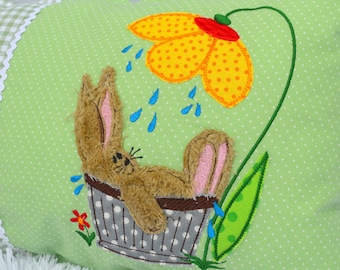 Embroidery file rabbit rabbit shower for the 13 x 18 cm frame