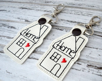 ITH embroidery file key fob Home