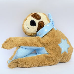 Sewing instructions sloth Enzo 2 sizes with sewing pattern language German