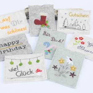 SET di copertine voucher per file da ricamo