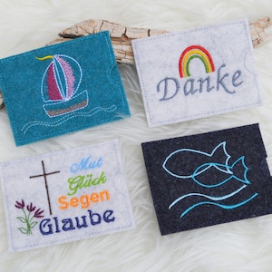 Embroidery file voucher case communion confirmation SET 9 motifs