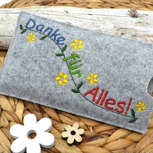 Fichier de broderie couverture chocolat Merci ITH