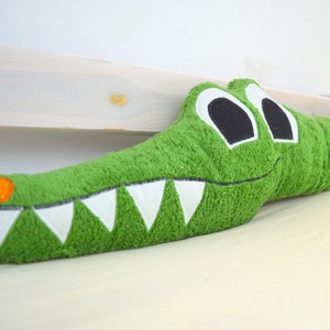 E-Book Crocodile Bed Snake - Sewing instructions, pattern with measurements
