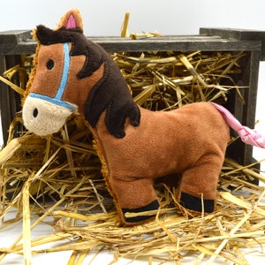 Embroidery file horse ITH cuddly toy