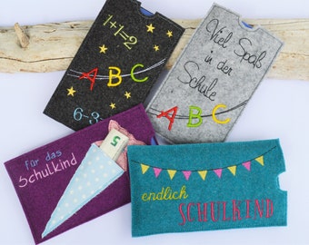 Arquivo de bordado Volta às Aulas ITH capa de chocolate conjunto de 5 peças 10 x 18 cm