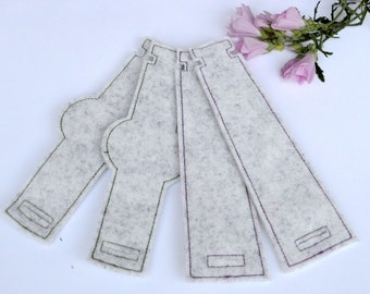 ITH embroidery file napkin rings blank 13 x 18 cm