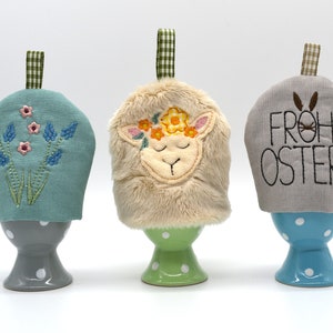 Embroidery file egg cosies ITH SET with blank file