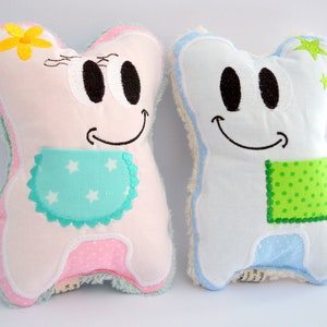 ITH embroidery file tooth 18 x 25 cm