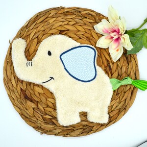 Embroidery file elephant ITH cuddly toy in several sizes