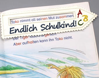 Arquivo de bordado ITH auxílio de leitura matrícula escolar