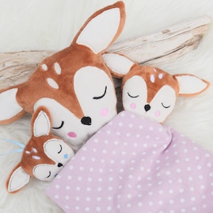 ITH embroidery file deer deer head different sizes