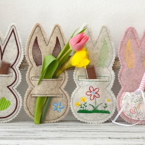 ITH embroidery file rabbit 13 x 18 cm for congratulations and gifts of money