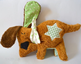 Sewing instructions dog Wacki with pattern